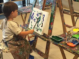 Nobody is too young for art!