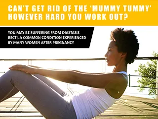 Can’t get rid of the ‘mummy tummy’? Split abs might be the reason